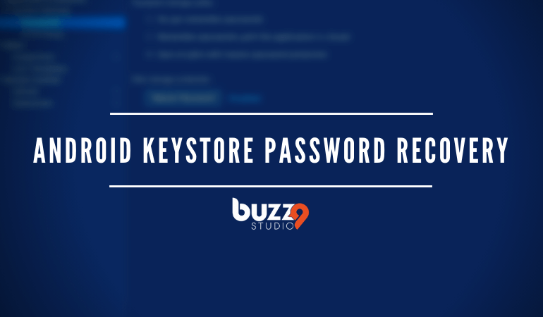 Android Keystore Password Recovery