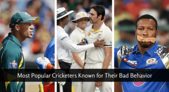 Top 5 Cricketers known for Their Bad Behavior