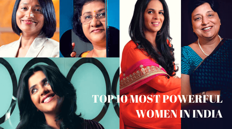 Top 10 Most Powerful Women in India