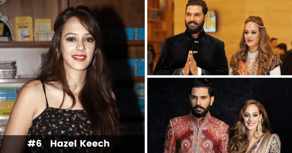 Hazel Keech wife of Yuvraj Singh