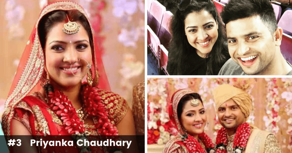 Priyanka Chaudhary wife of Suresh Raina