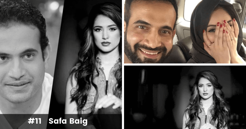 Safa Baig wife of Irfan Pathan