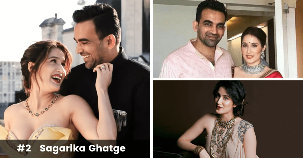 Sagarika Ghatge and Zaheer Khan