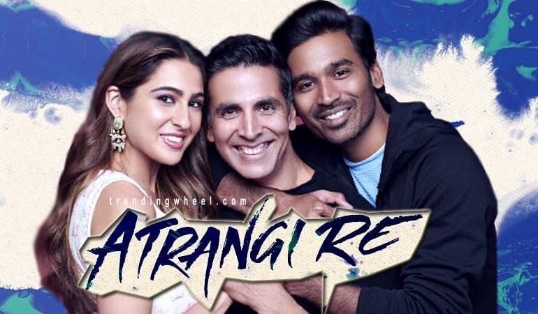 Atrangi re movie poster Atrangi re movie poster
